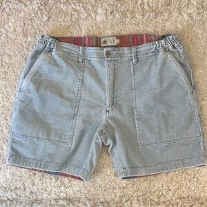 The Territory Ahead Men’s Woman’s Light Blue Corduroy Shorts Size XL Cotton